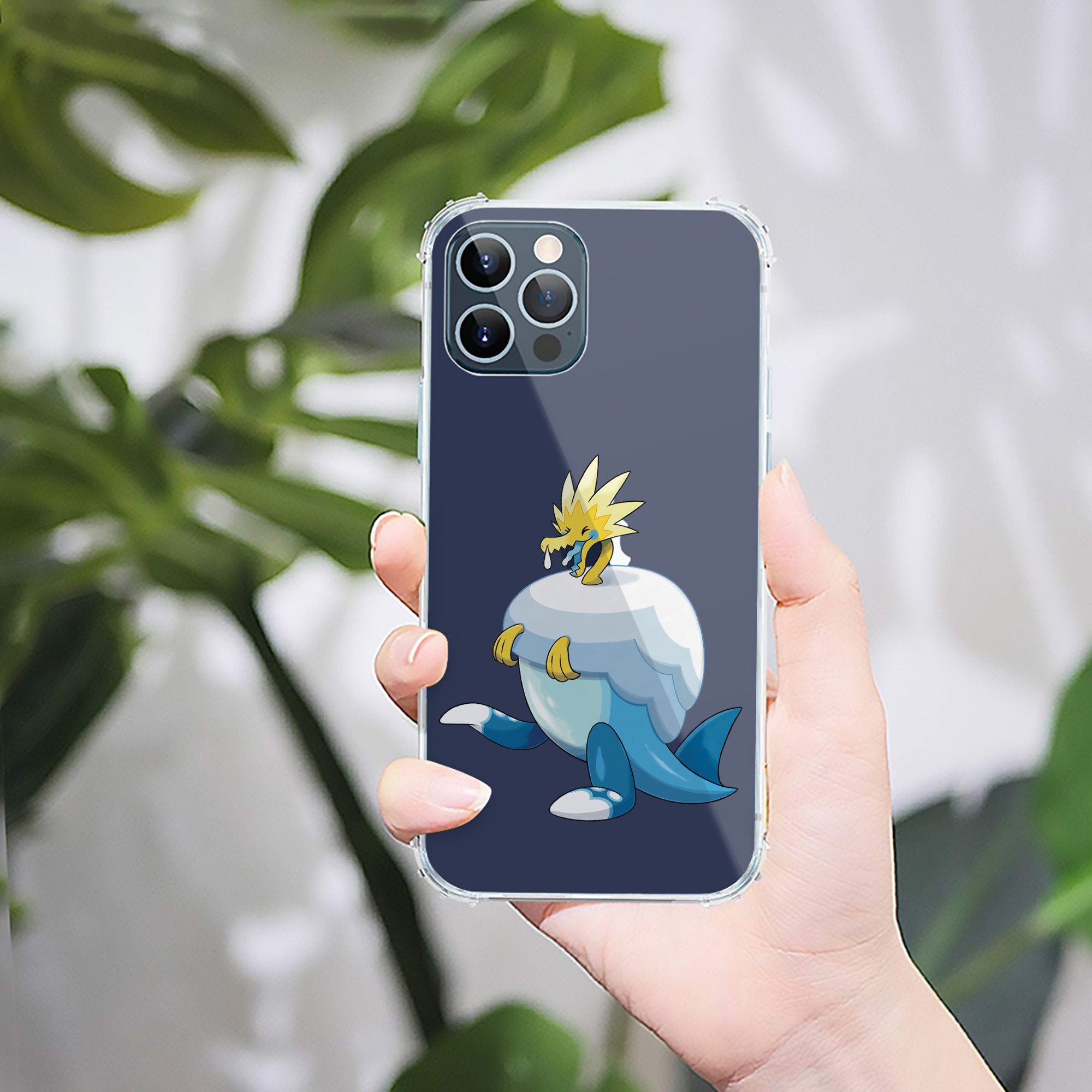 （画像用） ポケットモンスター Pokémon 【iPhone 12シリーズ対応】透明スマホケース（クリアソフトケース）